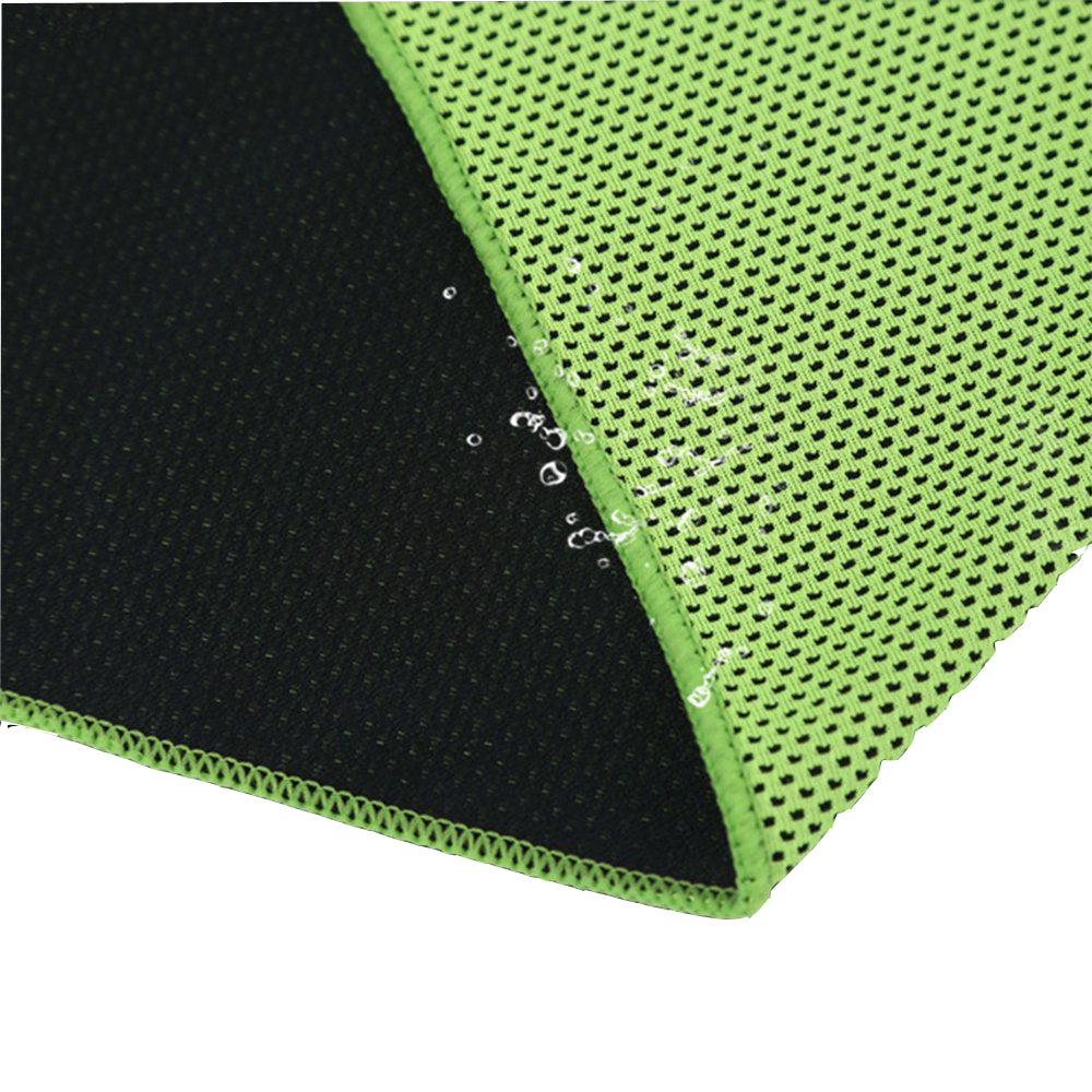 2-Pack Cooling Towel – Quick-Drying, Heat-Relief, Dual-Color Magic Cooling Towel; Ideal for Sports, Hands, Bathing, or the Beach.