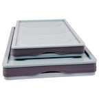Extra-Large Collapsible Plastic Storage Box with Lid (Thickened) – Multifunctional Foldable Storage Bin for Car and Home Use