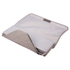 Washable Fabric Underwear Organizer Box with Lid – Foldable Storage Bin for Socks, Panties, and Bras