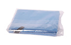 Solid-color double-sided fleece beach towel for adults – absorbent, quick-drying, and lint-free.