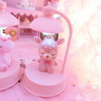 Cute Musical Reindeer Night Light Ornament; Girly-Style Unicorn Table Lamp/Bedroom Night Light